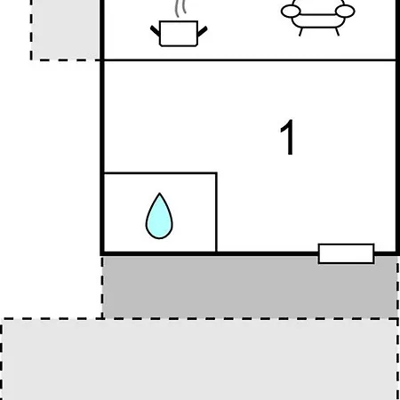 1 Bedroom In * Splitska